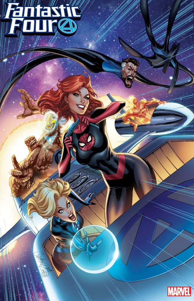 FANTASTIC FOUR #15 by J. Scott Campbell 