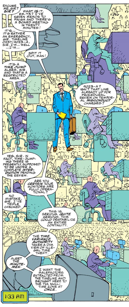 The time laws are laid out in FANTASTIC FOUR (1961) #352. 
