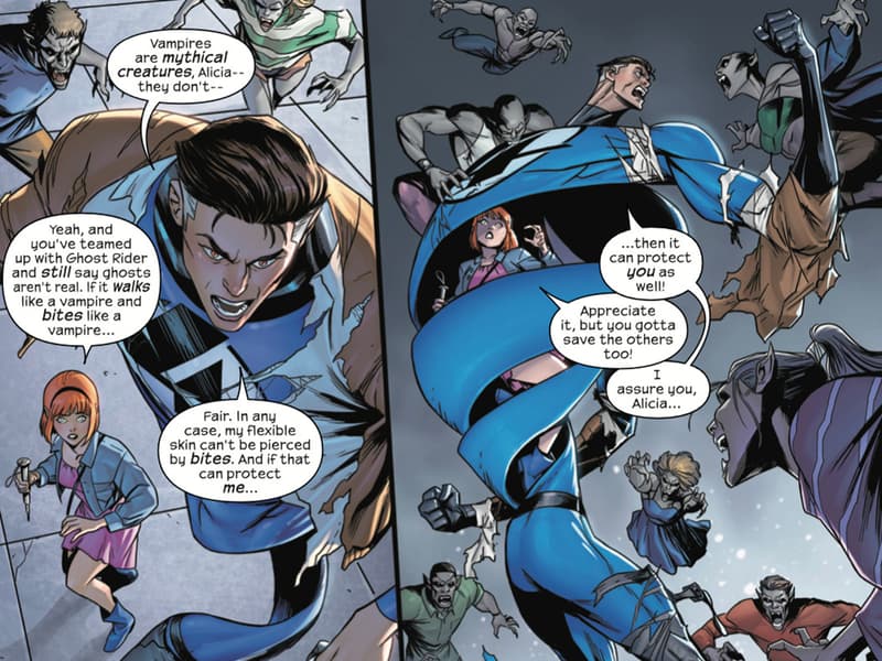 FANTASTIC FOUR (2022) #21, panels by Ryan North and Ivan Fiorelli