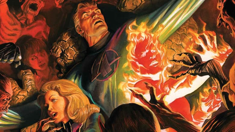 FANTASTIC FOUR #21 cover by Alex Ross