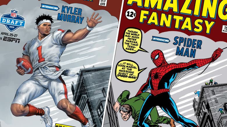 ESPN, Marvel team up to make comic book covers of NFL Draft prospects