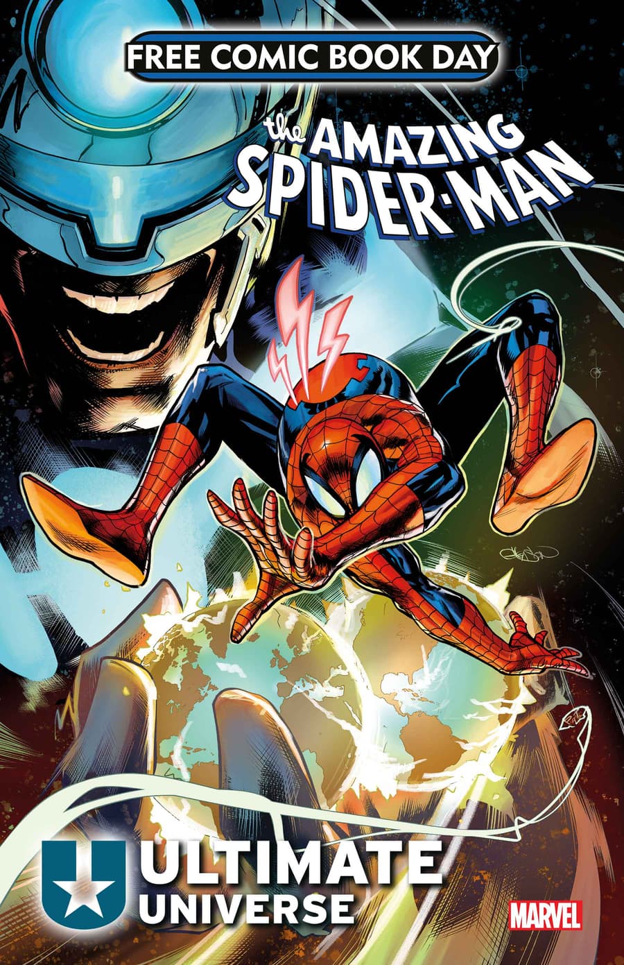 FREE COMIC BOOK DAY 2025: AMAZING SPIDER-MAN/ULTIMATE UNIVERSE #1 Cover