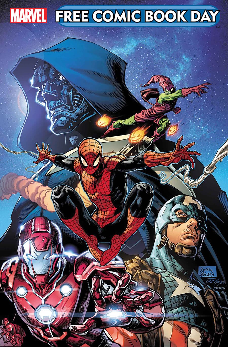 FREE COMIC BOOK DAY 2024: SPIDER-MAN & THE ULTIMATE UNIVERSE #1 cover by Ryan Stegman