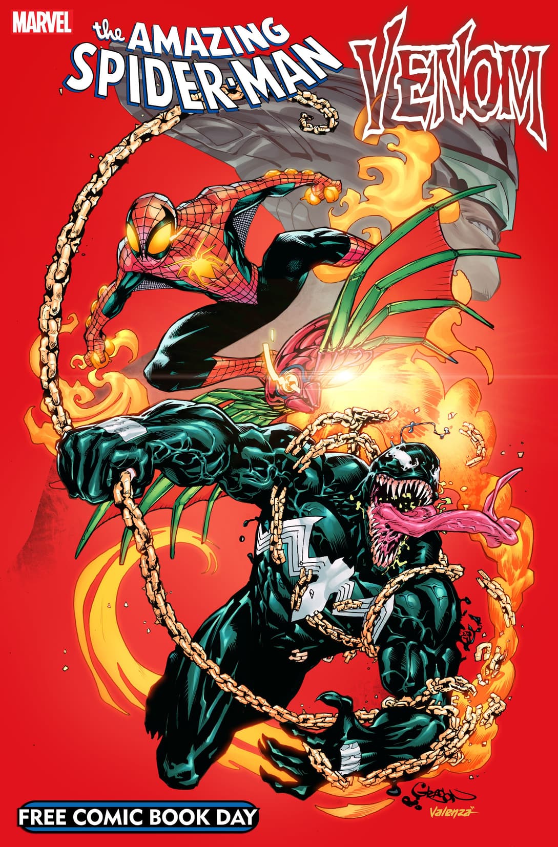 FREE COMIC BOOK DAY 2023: SPIDER-MAN/VENOM #1 Cover by PATRICK GLEASON