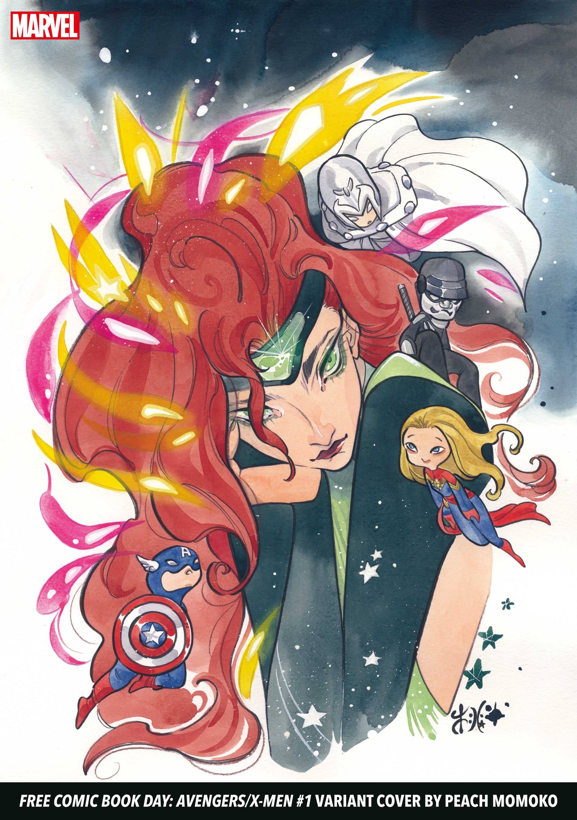 Free Comic Book Day: Avengers/X-Men - Variant Cover by PEACH MOMOKO