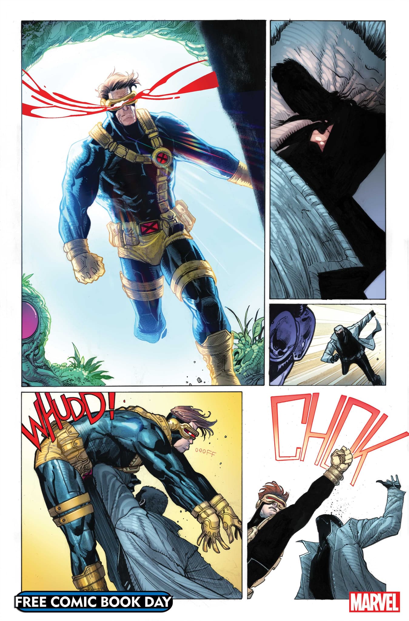 FREE COMIC BOOK DAY 2023: AVENGERS/X-MEN #1 interior artwork by Joshua Cassara