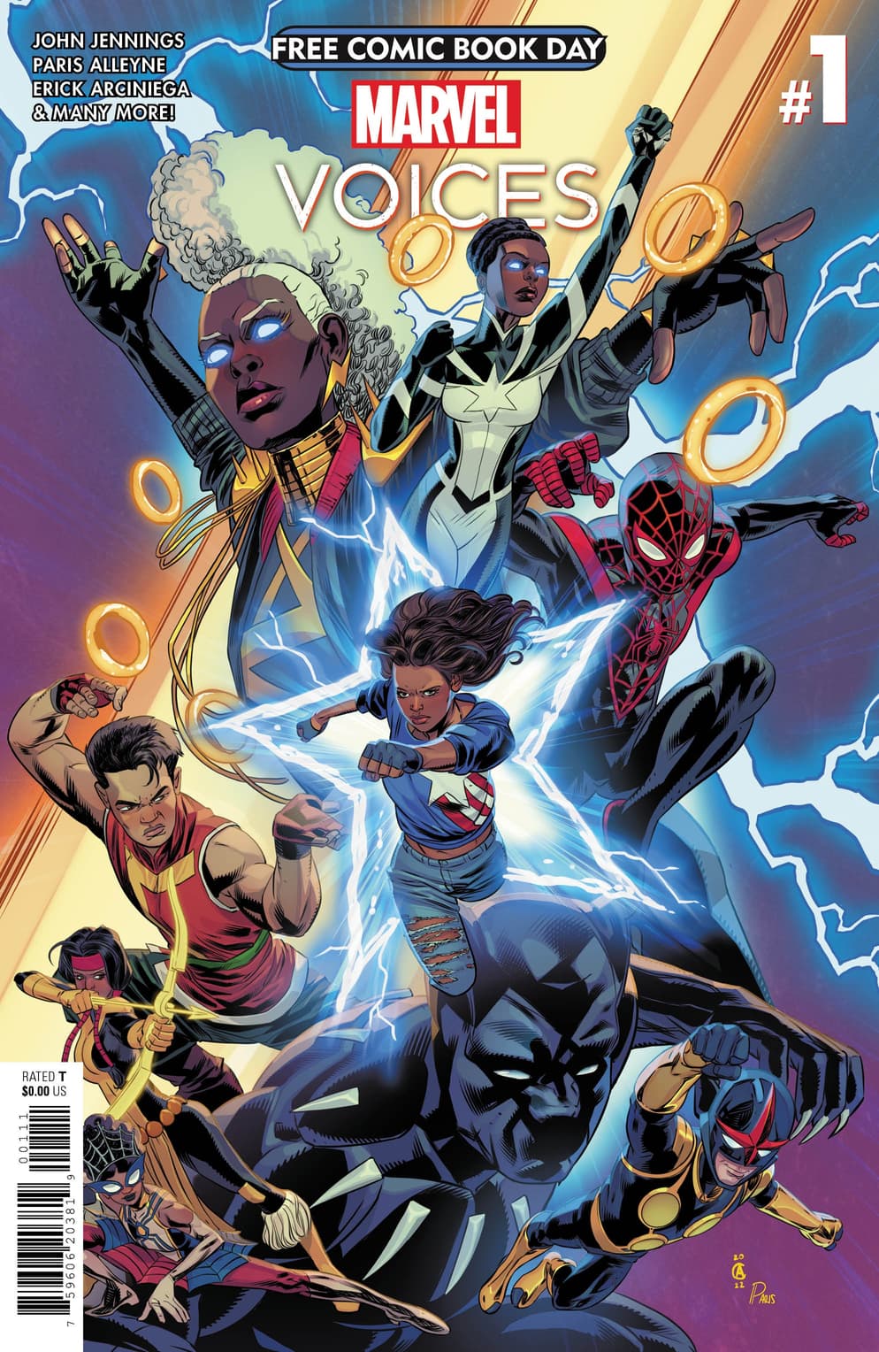 FREE COMIC BOOK DAY 2023: MARVEL’S VOICES #1 cover by Chris Allen