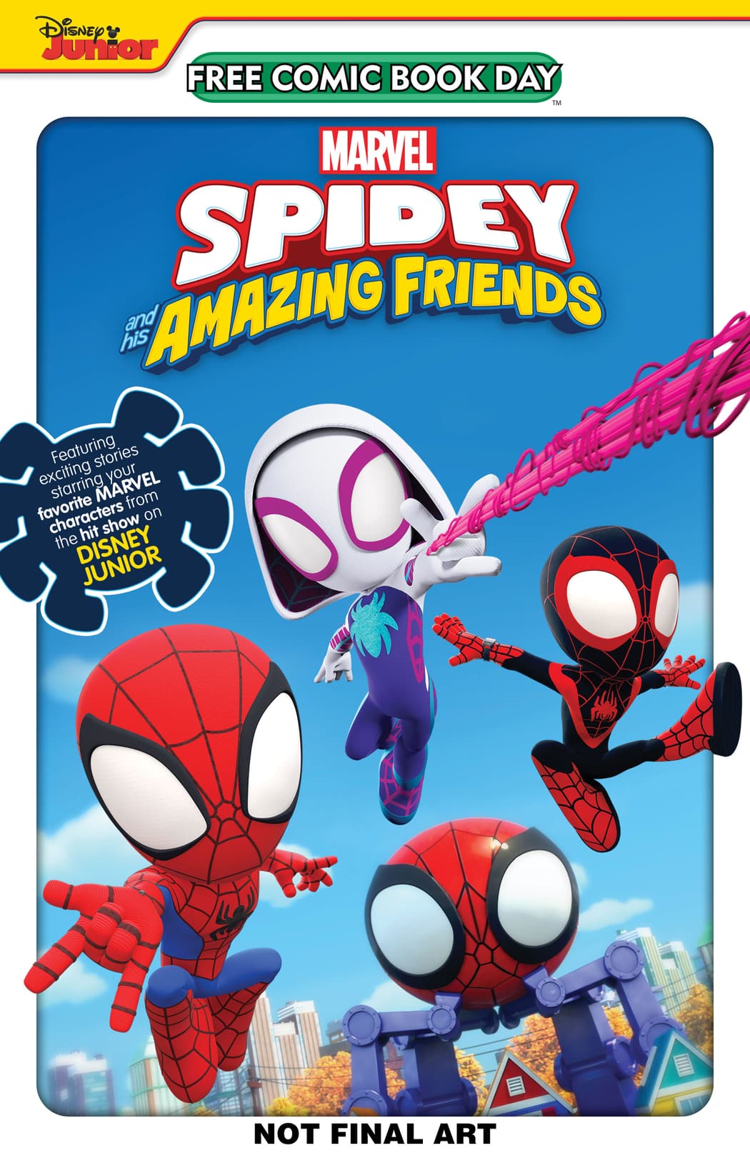 FREE COMIC BOOK DAY 2023: SPIDEY & HIS AMAZING FRIENDS #1 cover