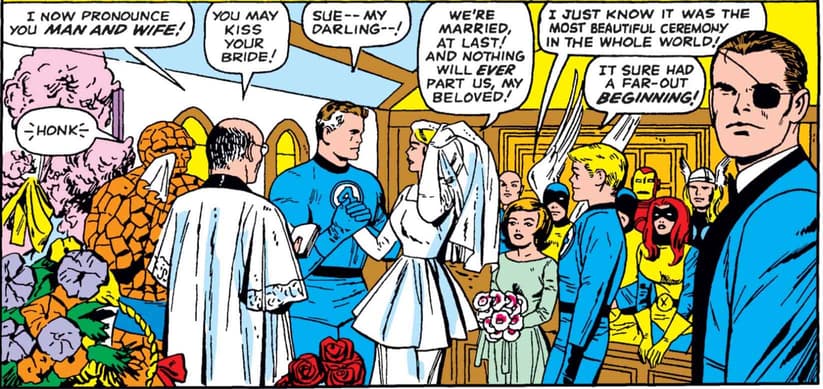 A Fantastic Four Wedding Retrospective Marvel