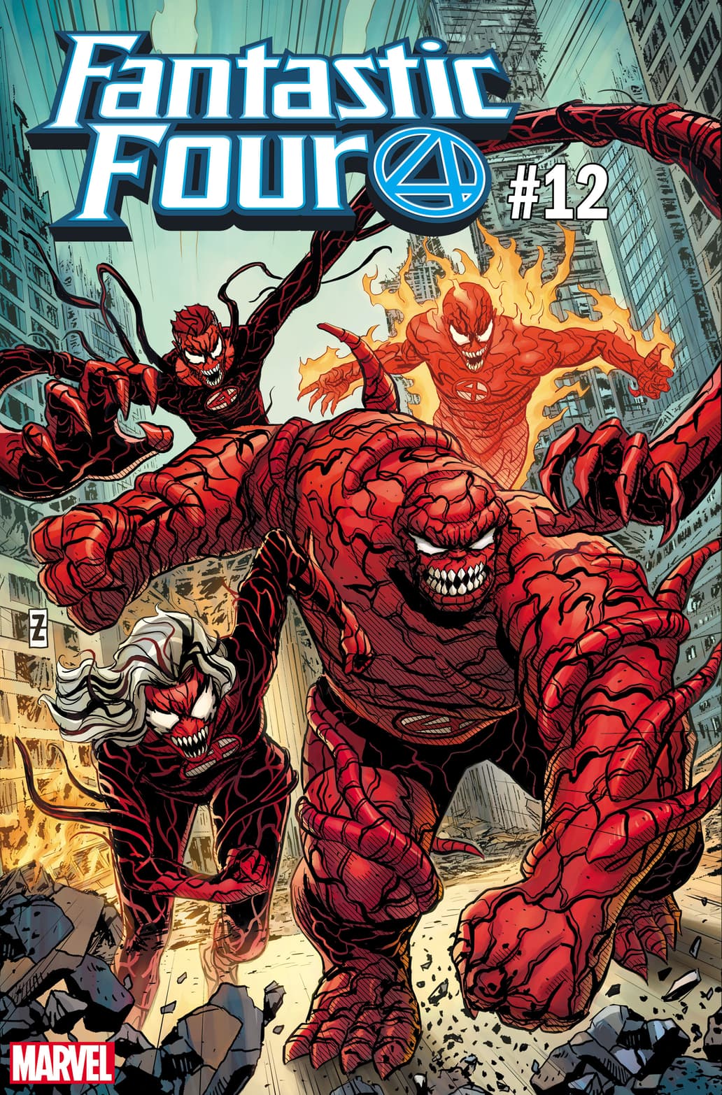 FANTASTIC FOUR #12 by Patch Zircher