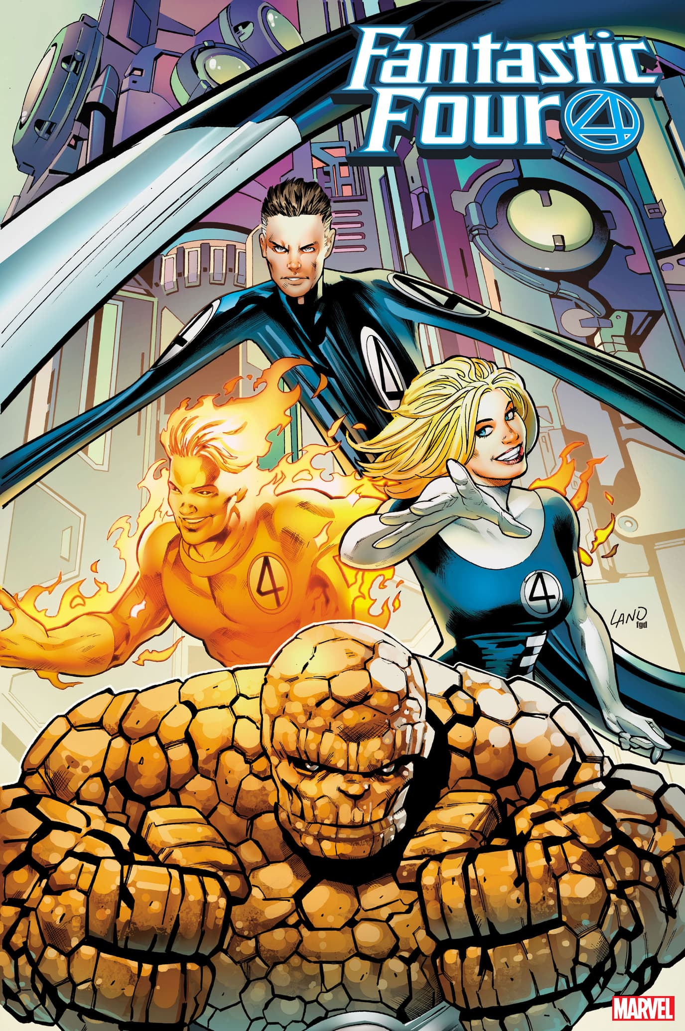 Fantastic Four 2099 variant cover