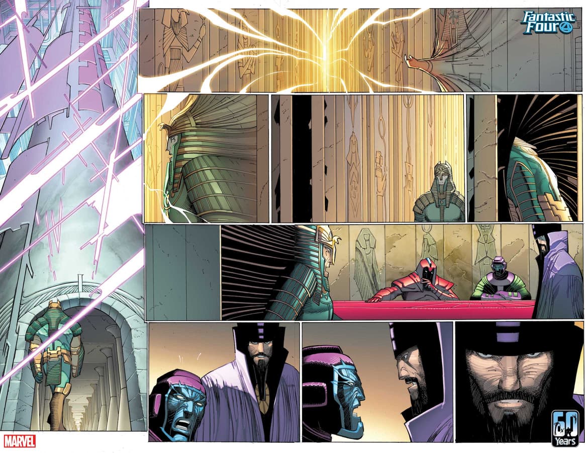 FANTASTIC FOUR #35 preview art by John Romita Jr. and JP Mayer