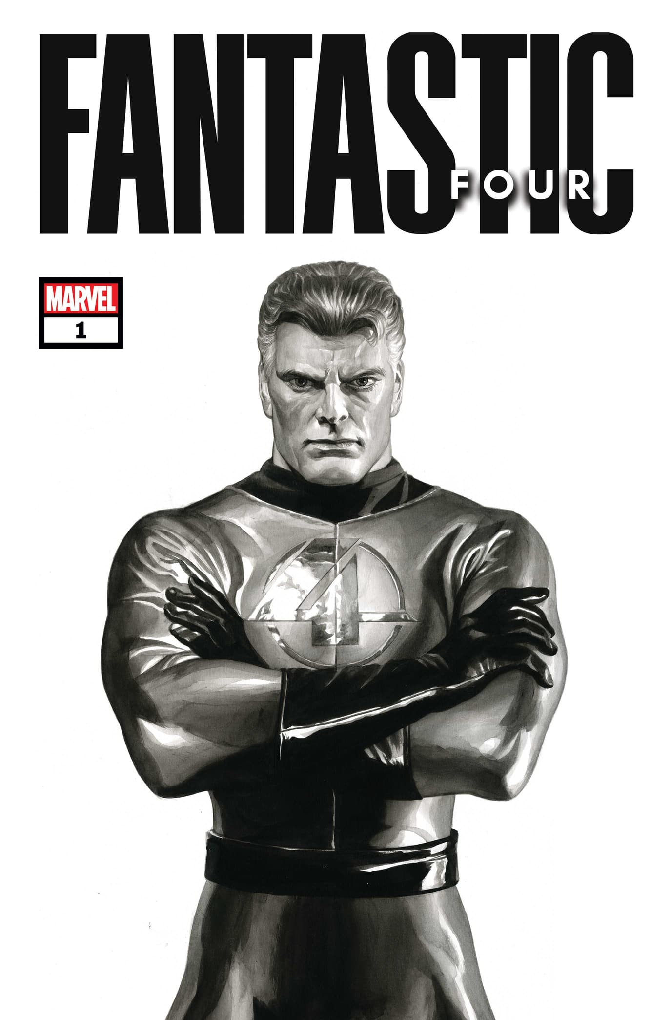 FANTASTIC FOUR #1 Solo Variant Cover by Alex Ross