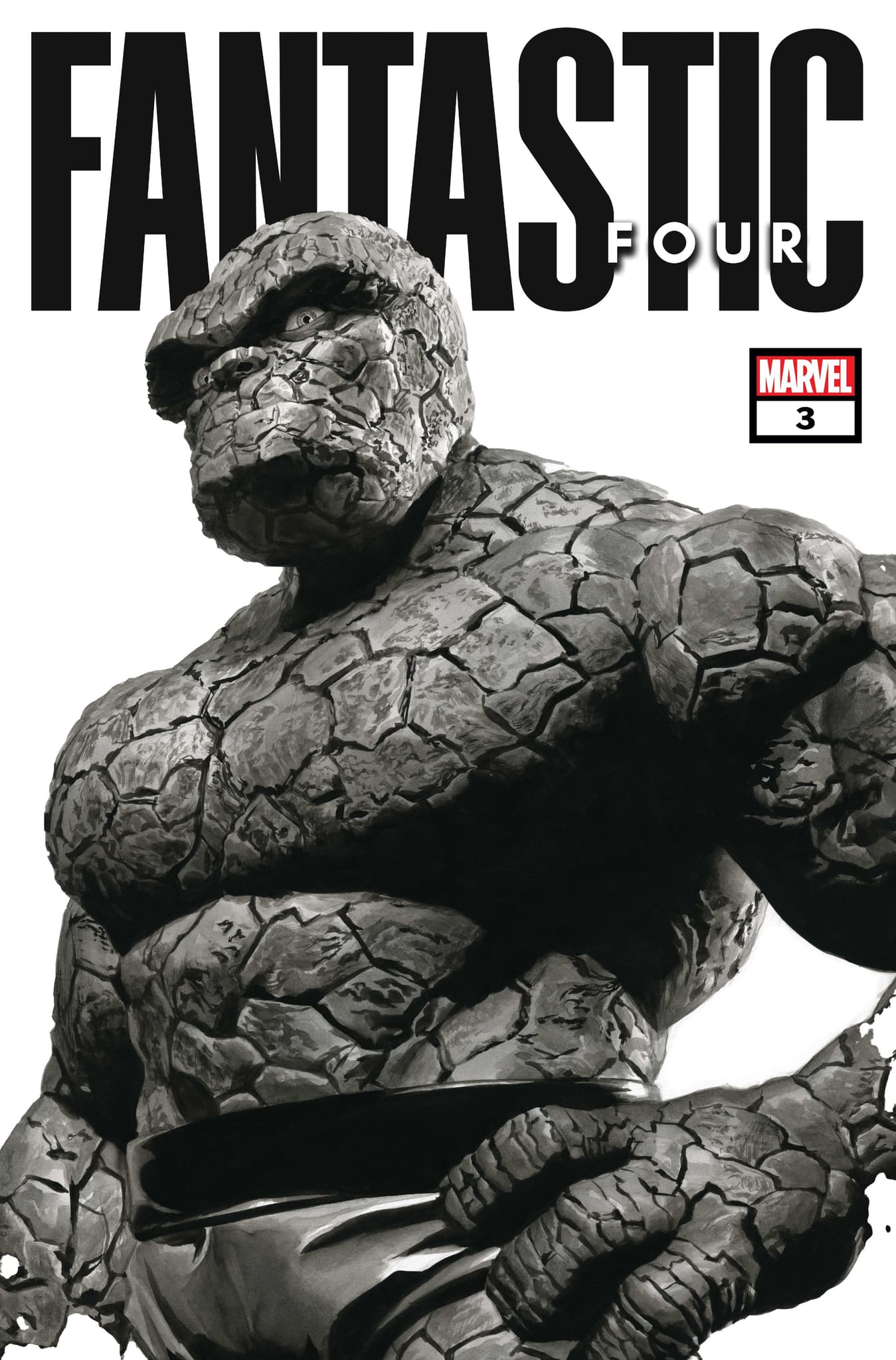 FANTASTIC FOUR #3 Solo Variant Cover by Alex Ross