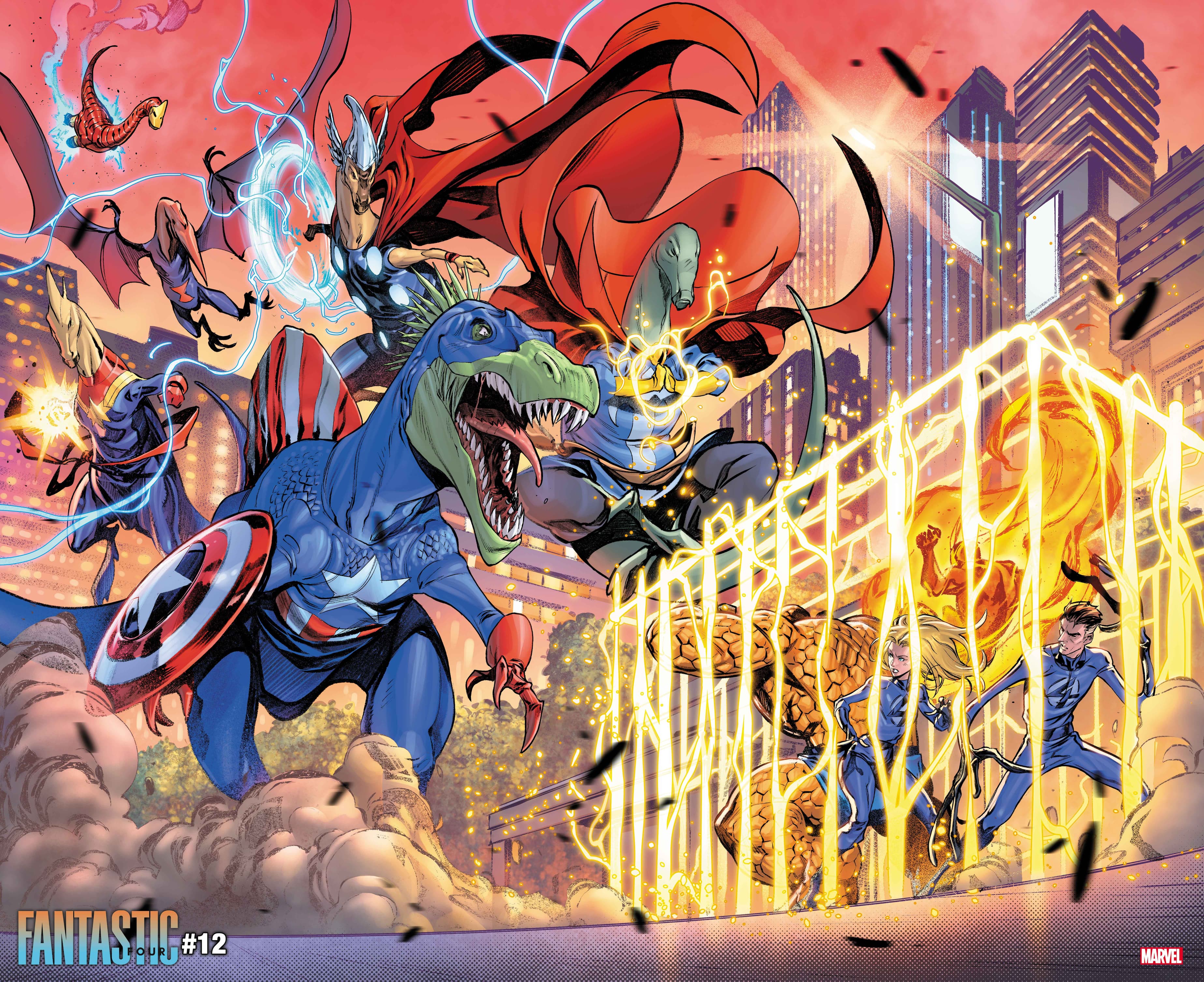 The Avengers Assemble Robot Dinosaurs in New Marvel Project