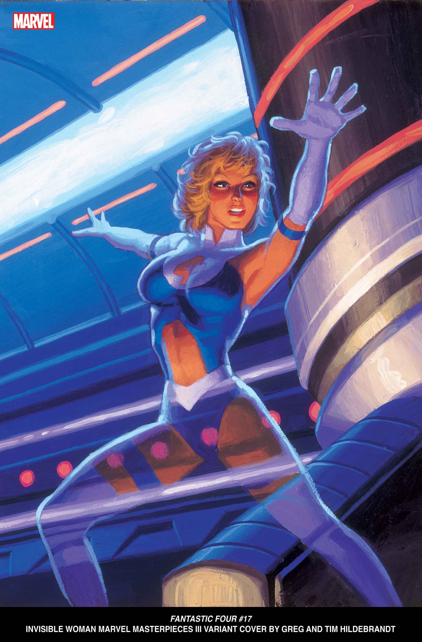 FANTASTIC FOUR #17 Invisible Woman Marvel Masterpieces III Variant Cover by Greg and Tim Hildebrandt