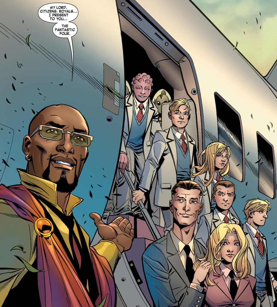 FANTASTIC FOUR (1998) #607 by Jonathan Hickman and Giuseppe Camuncoli