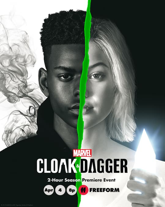 Marvel's Cloak & Dagger Season 2 Key Art