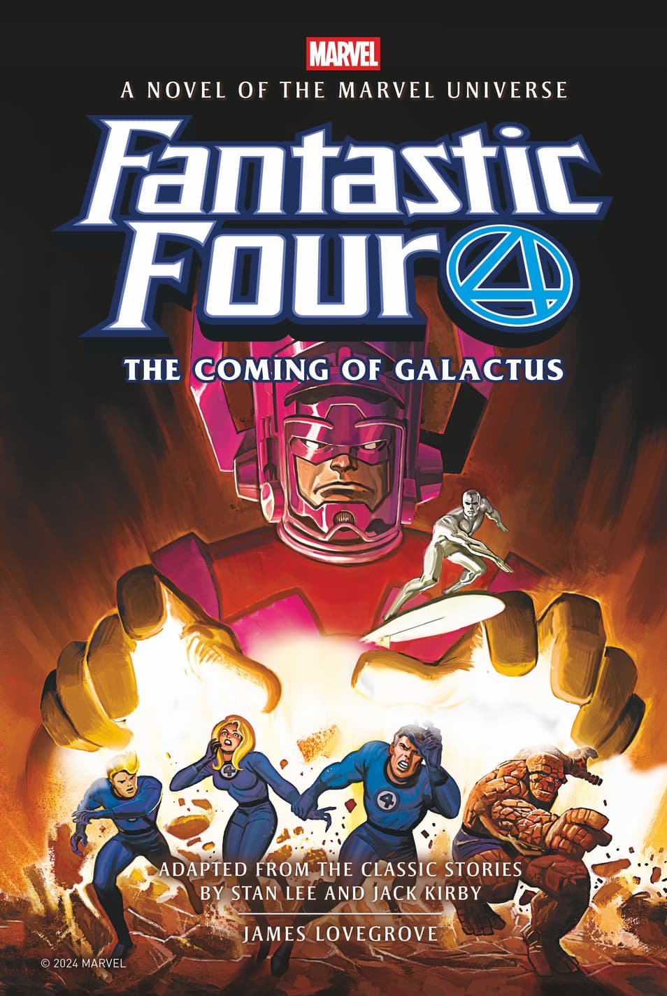 Capa do Quarteto Fantástico: A Vinda de Galactus