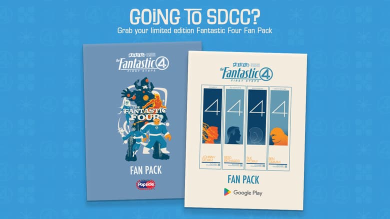 Get Your Limited-Edition Fantastic Four Fan Packs at San Diego Comic-Con 2025