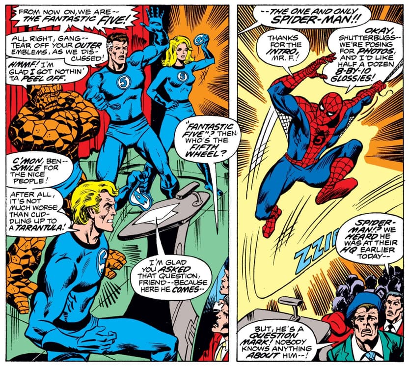 Spider-Man joins the FF in WHAT IF (1977) #1.