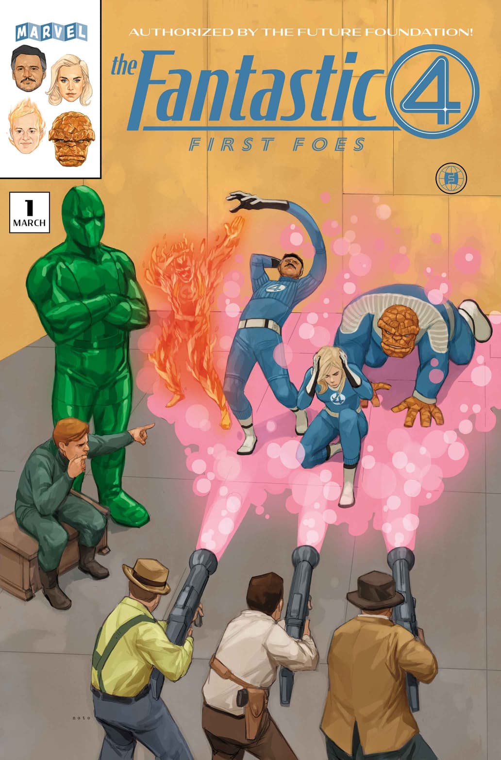 FANTASTIC FOUR: FIRST FOES (2026) #1 variant cover by Phil Noto