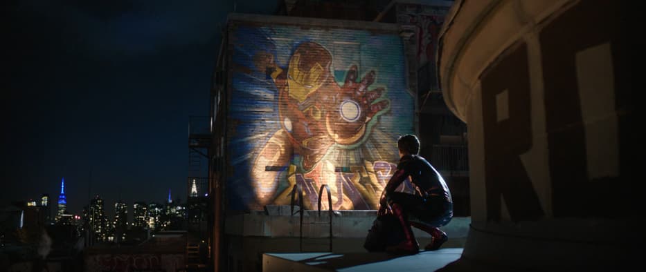 Scene from Spider-Man: Far From Home