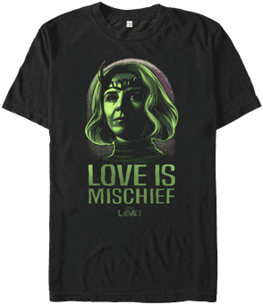 'Love is Mischief' Sylvie T-Shirt