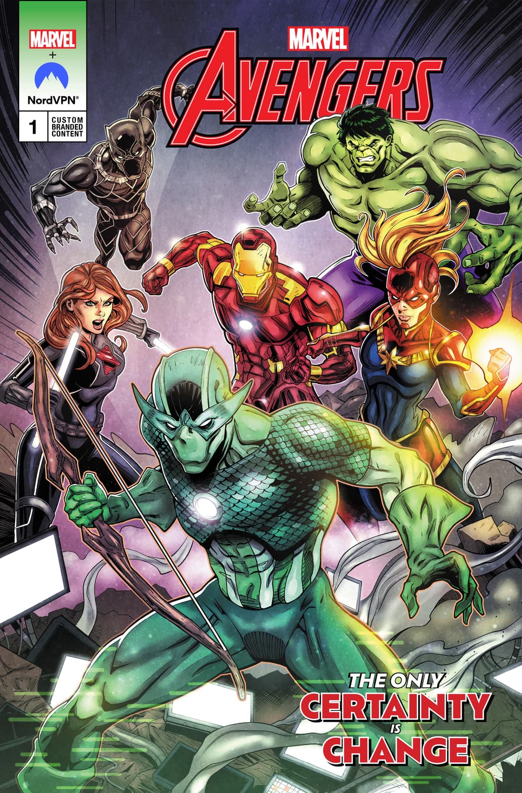 MARVEL AVENGERS: THE ONLY CERTAINTY IS CHANGE