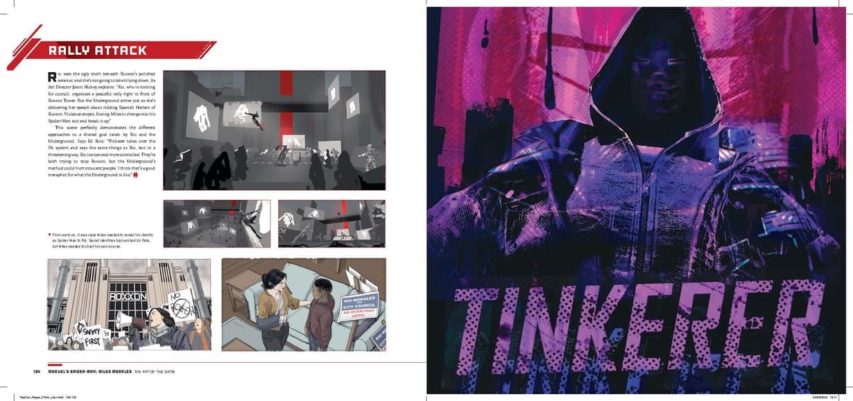 Marvel’s Spider-Man: Miles Morales – The Art of the Game 