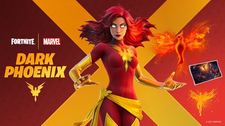 Blazing Bright Through the Cosmos, Dark Phoenix Lands in Fortnite!