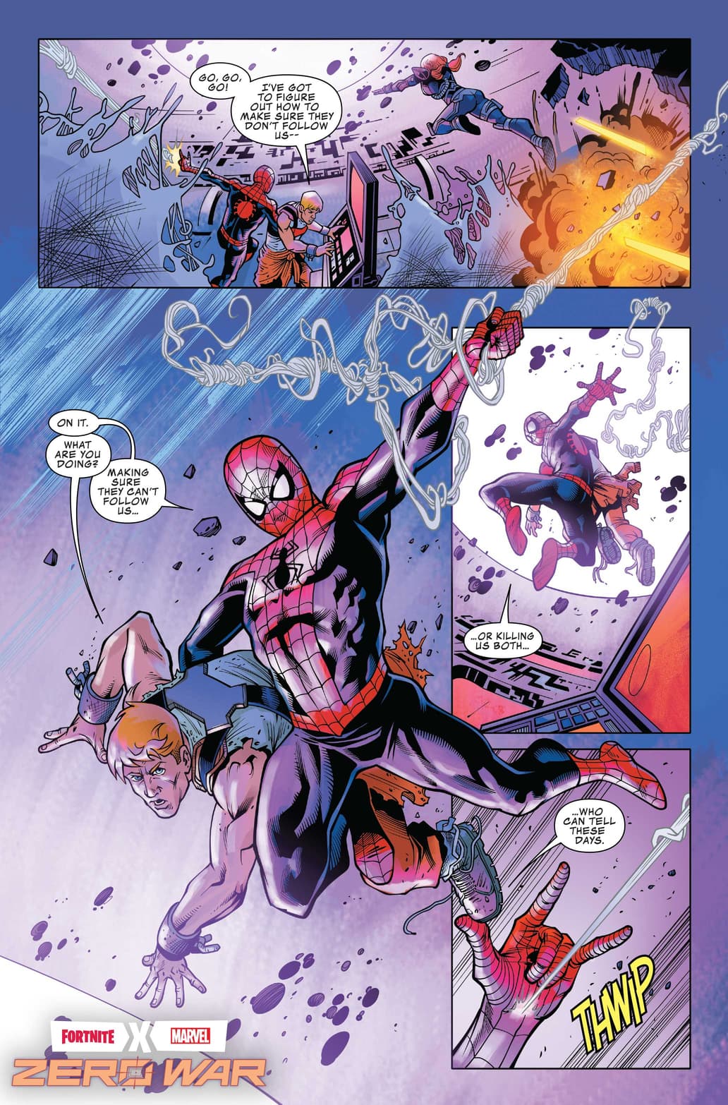 FORTNITE X MARVEL: ZERO WAR #1 Interior Artwork
