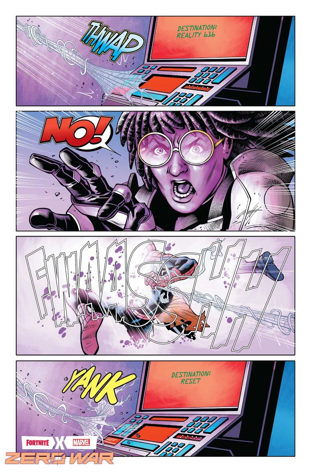 FORTNITE X MARVEL: ZERO WAR #1 Interior Artwork