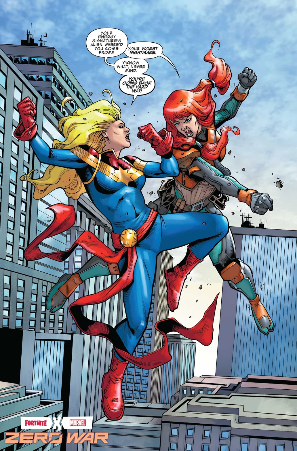 FORTNITE X MARVEL: ZERO WAR #1 Interior Artwork