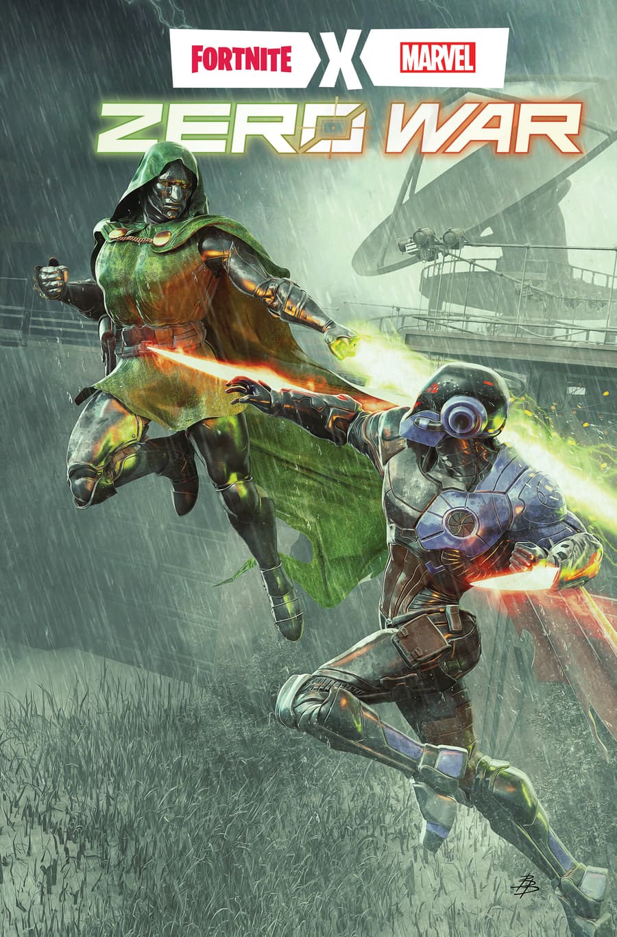 FORTNITE X MARVEL: ZERO WAR #2 variant cover by Bjorn Barends