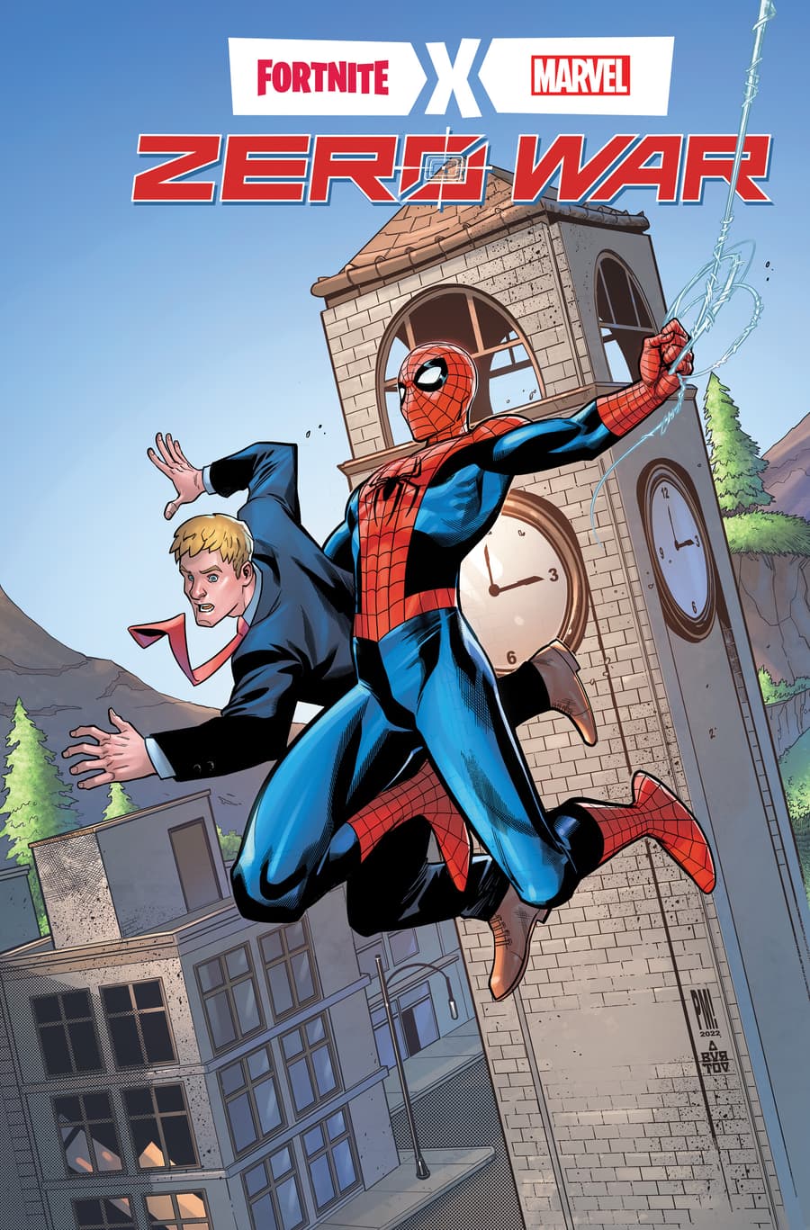 FORTNITE X MARVEL: ZERO WAR #2 variant cover by Paco Medina