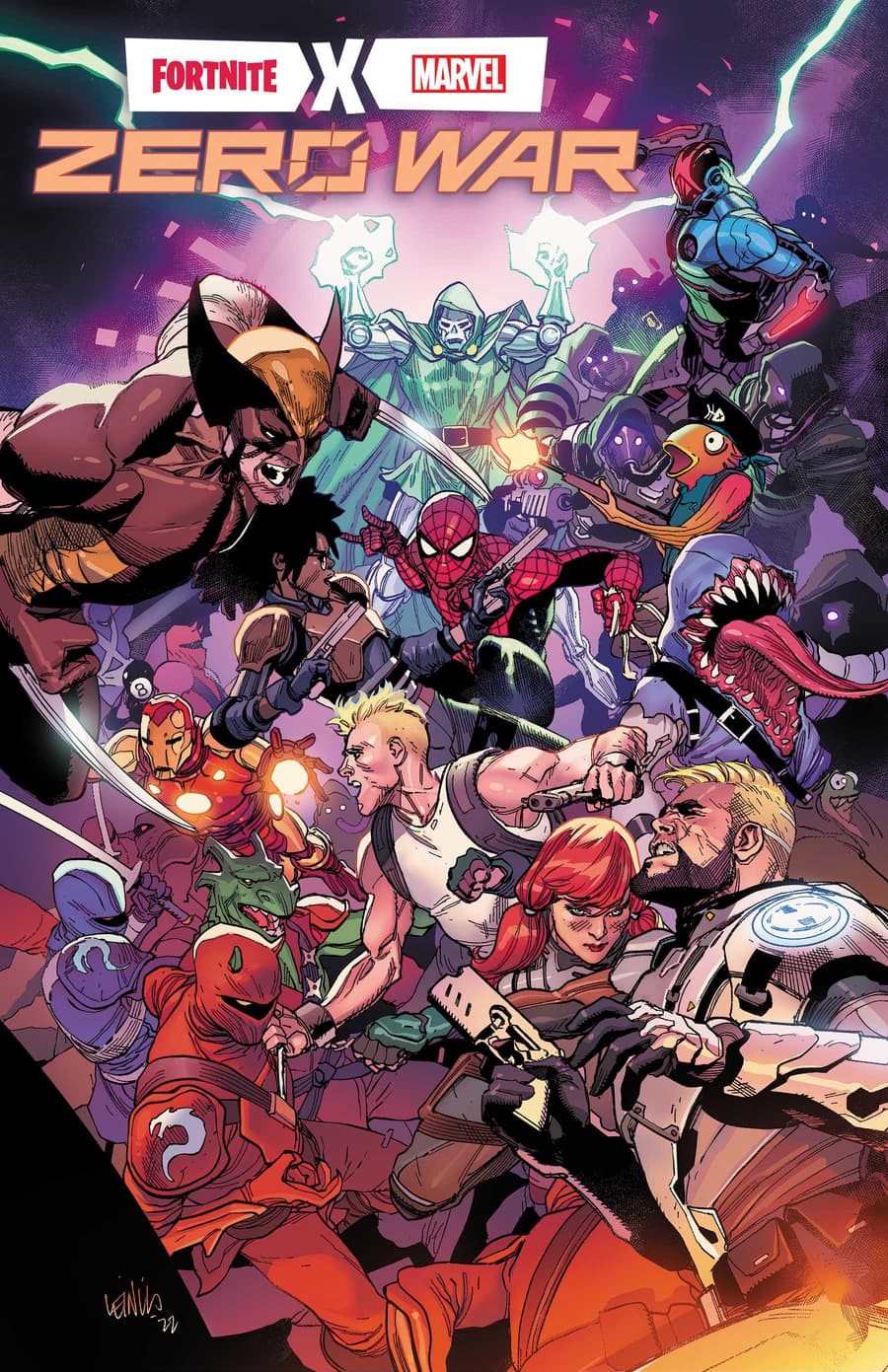 FORTNITE X MARVEL: ZERO WAR #5 Cover by LEINIL FRANCIS YU