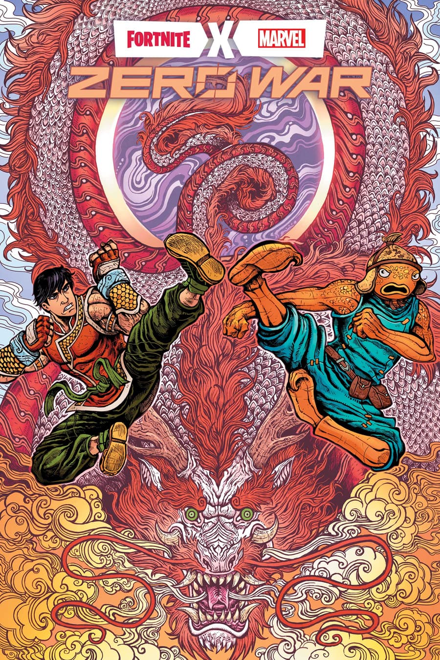 FORTNITE X MARVEL: ZERO WAR #5 Variant Cover by MARIA WOLF