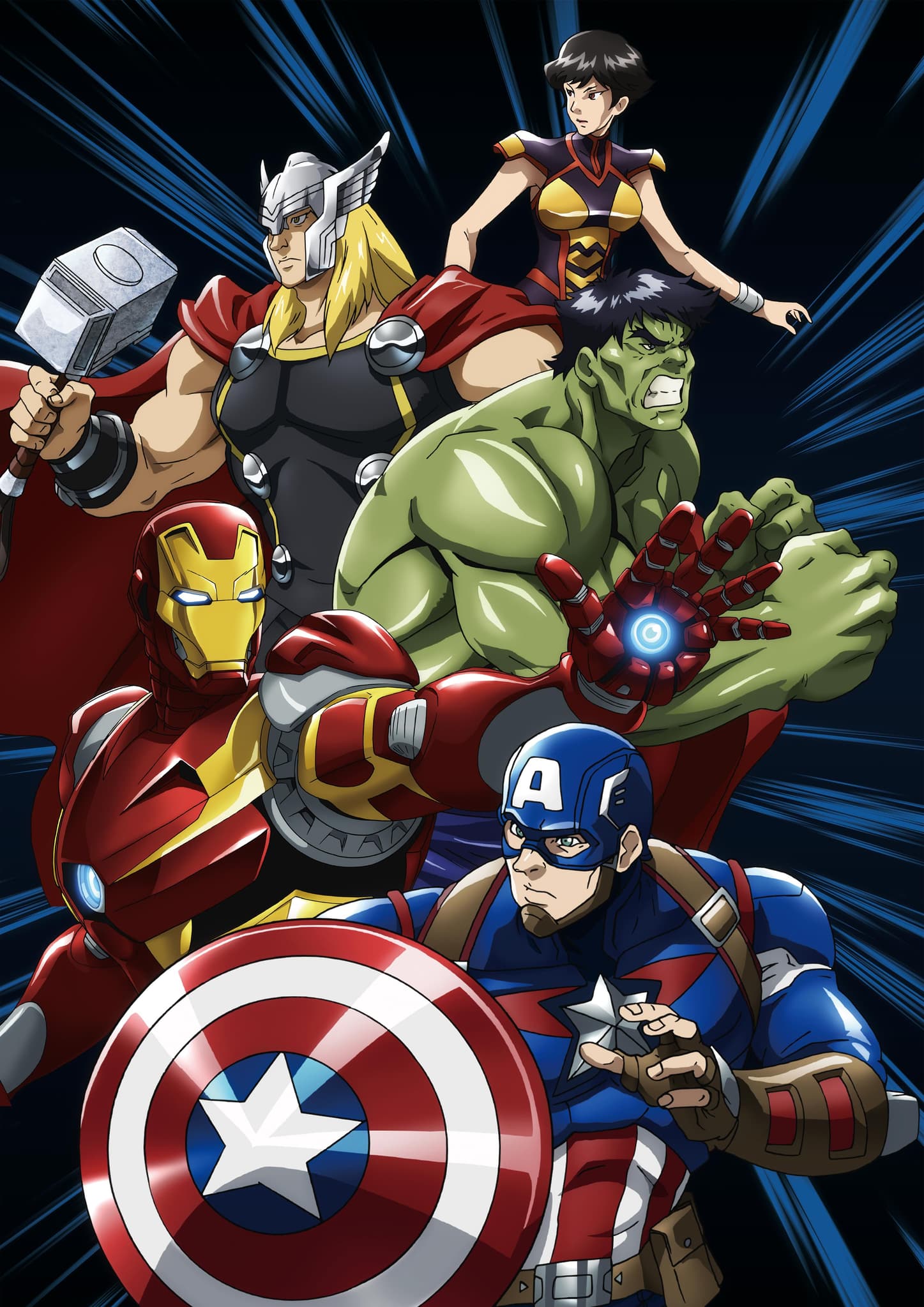 Marvel anime on sale