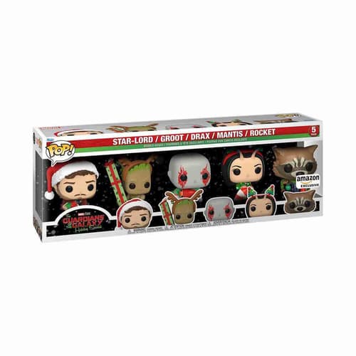 Funko Pop! Marvel Holiday: Guardians of The Galaxy 5 Pack