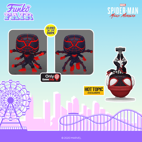 Funko POP! Games - Spider-Man (Miles Morales) - Crimson Cowl Suit