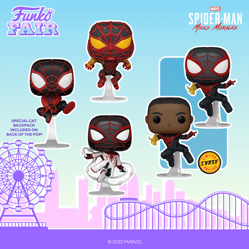 New 'Marvel's Spider-Man: Miles Morales' Funkos Swing Onto Shelves | Marvel