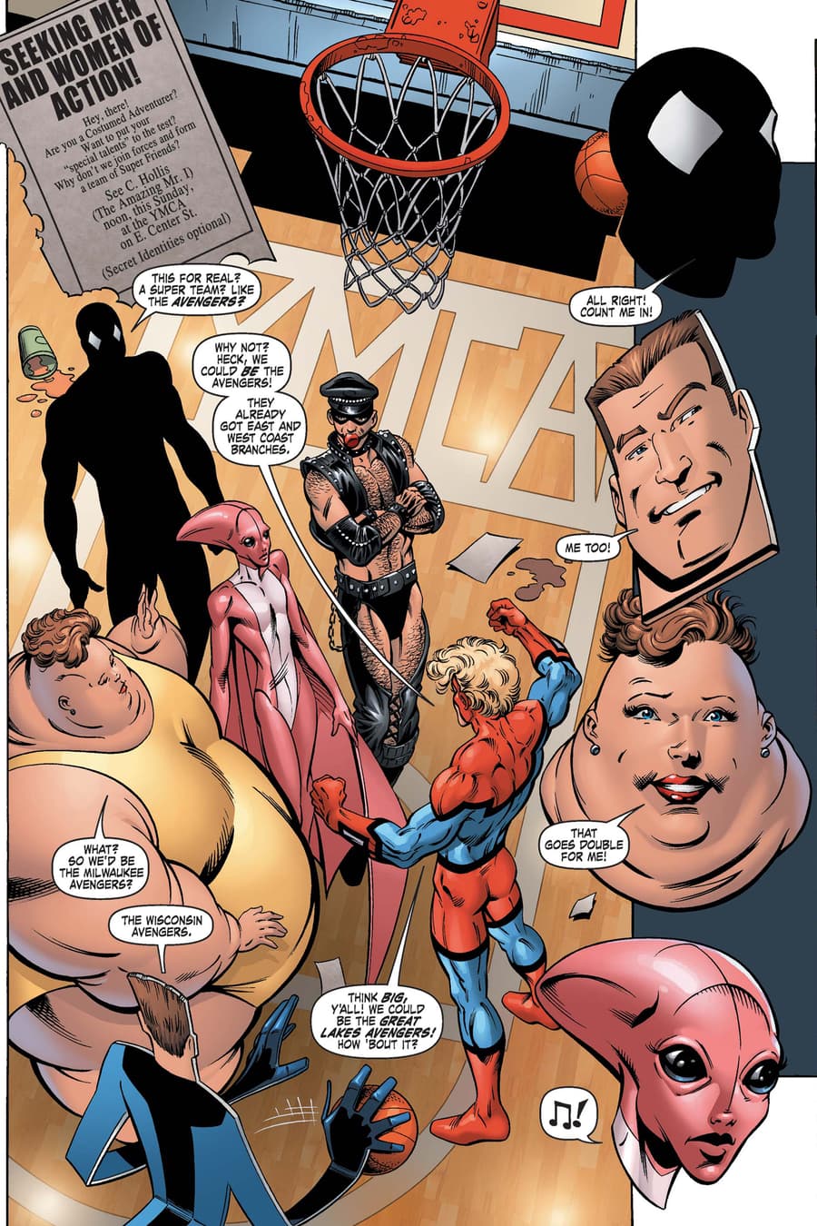 G.L.A. (2005) #1 by Dan Slott and Paul Pelletier