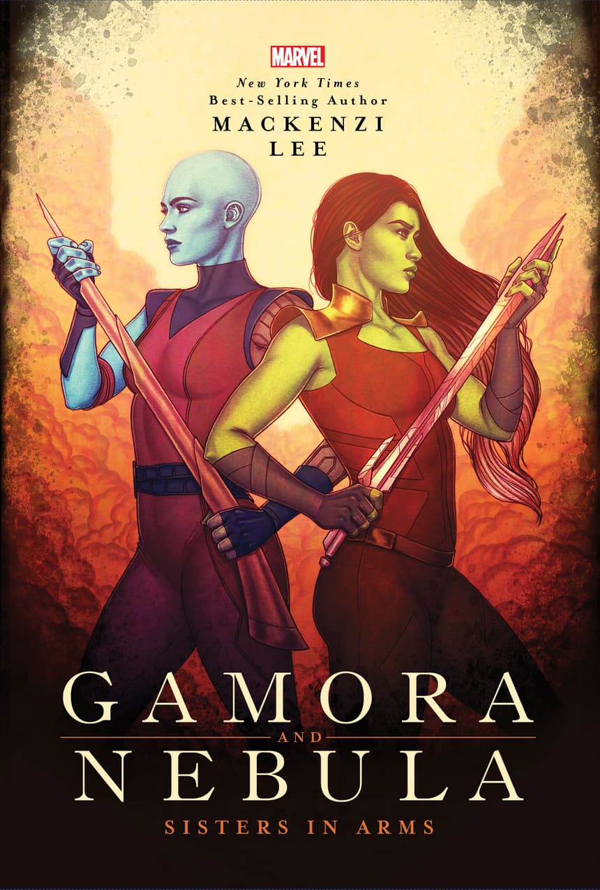 Gamora & Nebula: Sisters in Arms cover illustrated by Jenny Frison