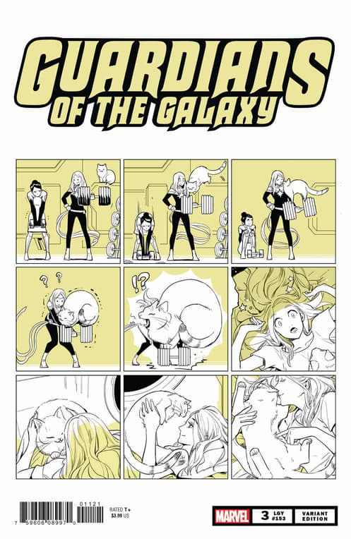 Guardians of the Galaxy Marvel Meow Variant