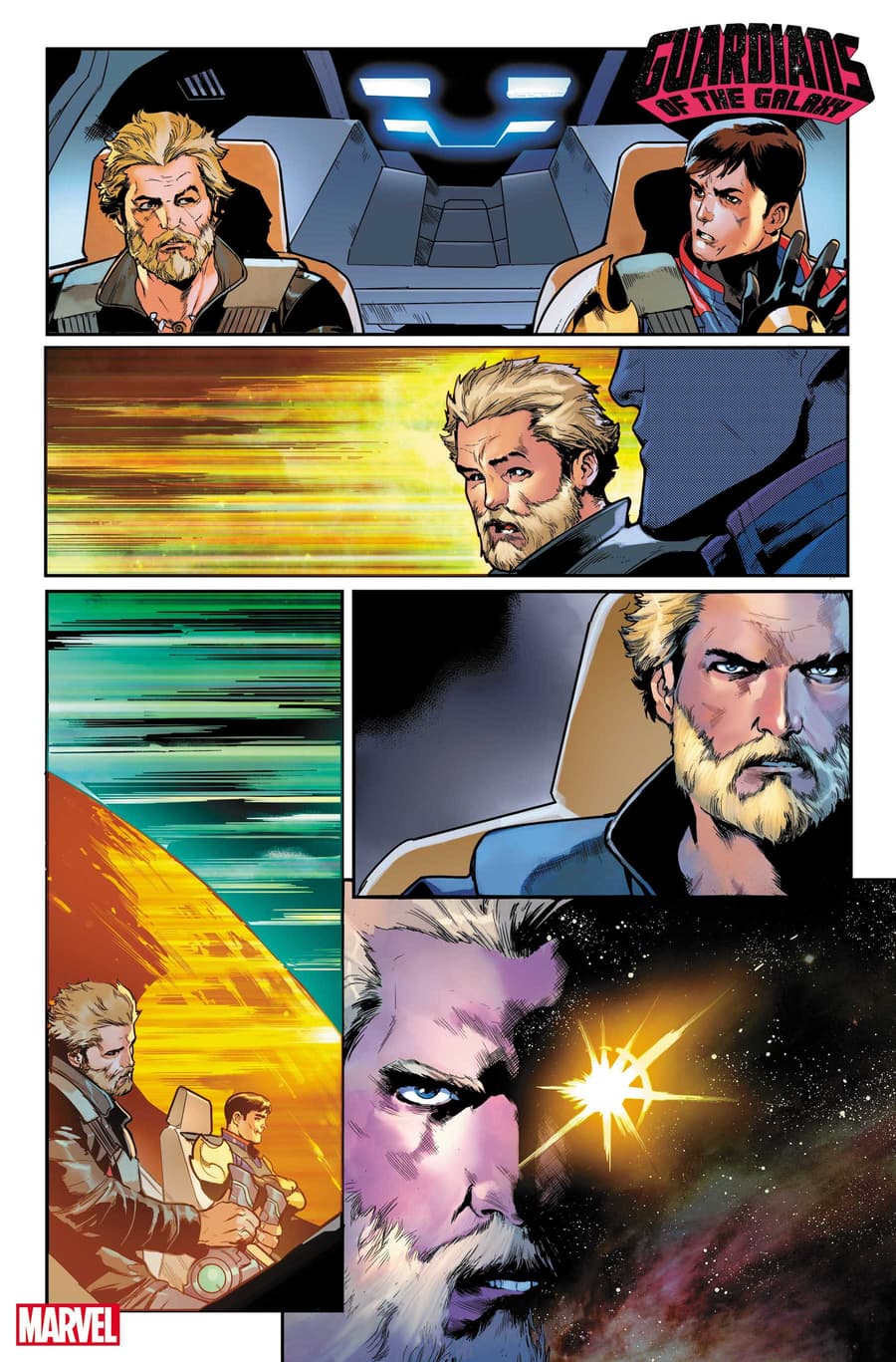 GUARDIANS OF THE GALAXY #15 preview art by Juan Frigeri with colors by Federico Blee
