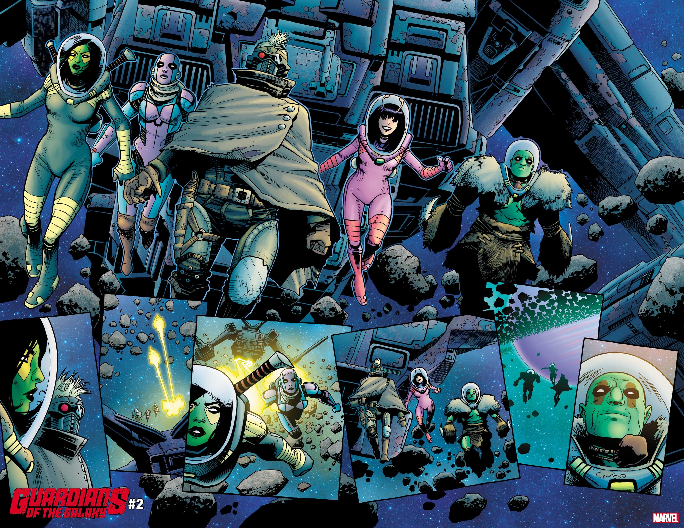 ‘Guardians of the Galaxy’ 2 Preview Takes the Team to Deep Space Marvel