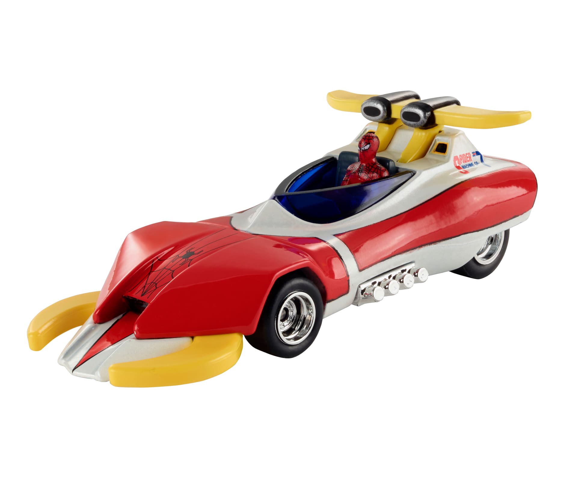 Mattel Reveals Its SDCC 2019 Exclusive Hot Wheels Spider Machine GP 7 Marvel