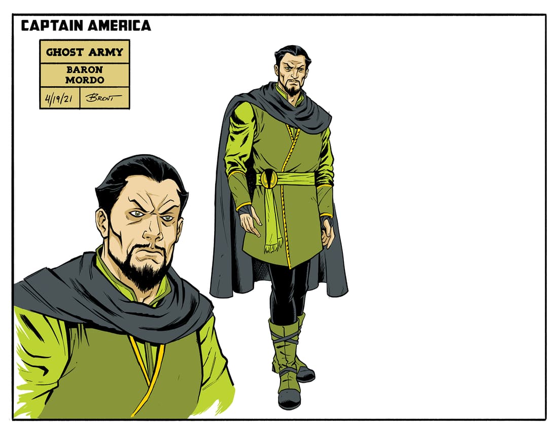 Captain America: The Ghost Army - Baron Mordo