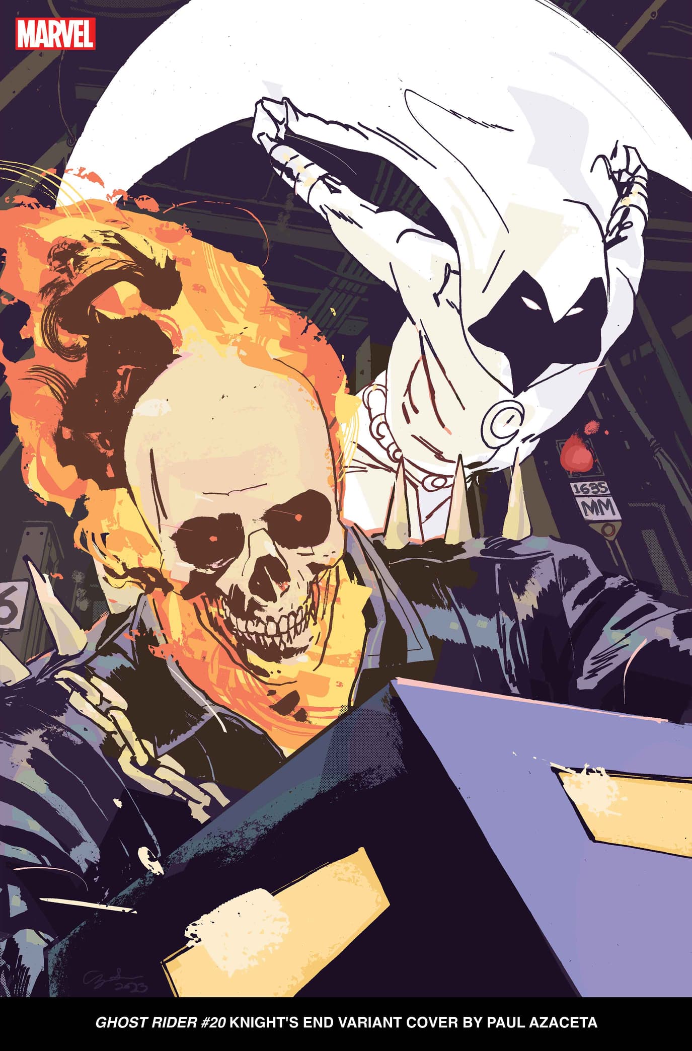 GHOST RIDER #20 Knight's End Variant Cover by Paul Azaceta
